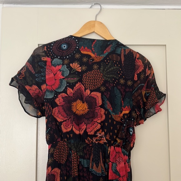 Farm Rio Black River Creatures Maxi Dress - Picture 8 of 13